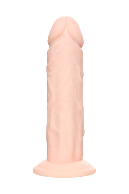 Фаллоимитатор RealStick Silicone Jared L, сайлекспан, телесный, 18 см