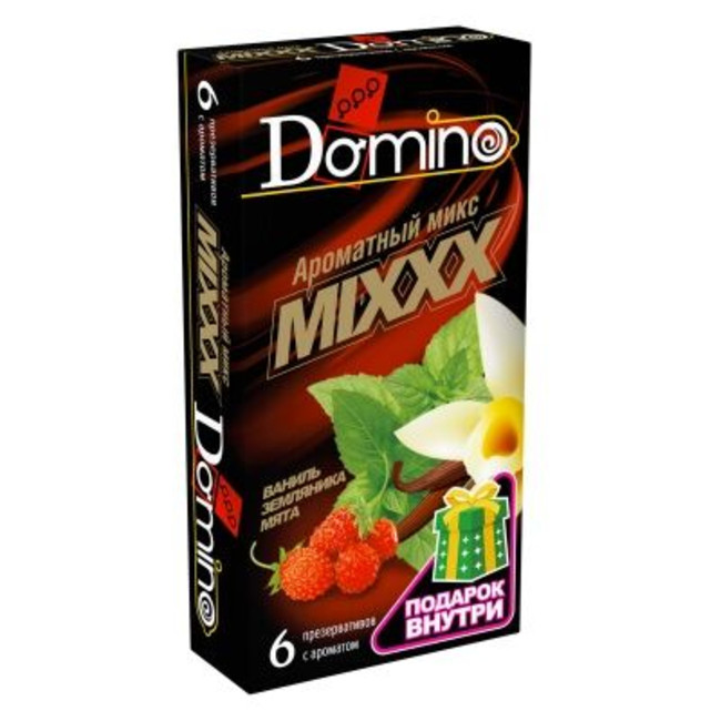 Презервативы Domino Ароматный микс 6 шт