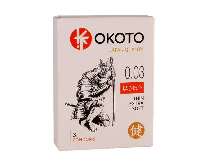 Презервативы OKOTO Thin Exstra Soft, №3