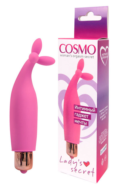 Мини вибратор для девушек Cosmo Lady's Secret, (11 см)