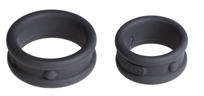 Два широких силиконовых кольца Max-Width Silicone Rings