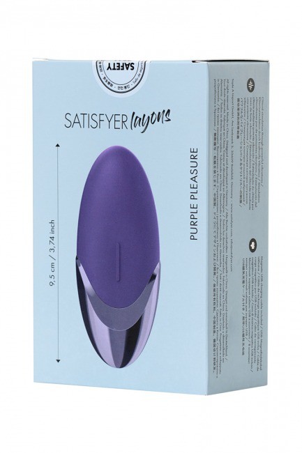 Универсальный вибромассажер Satisfyer LAYON 1 (10 режимов, 5 скоростей)